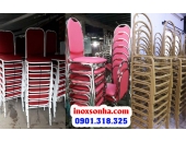Ghế sắt nhà hàng, ghế nhà hàng tiệc cưới - Nội thất inox Sơn Hà